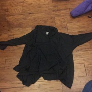 Grey oversized cardigan